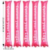 100Pcs 10x60 cm Custom Thunder Sticks  Personalized Inflatable Cheering Sticks, Single-Color Printed Noise Makers for Sports, Team Spirit, Concerts & Festivals view 2
