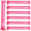 100Pcs 10x60 cm Custom Thunder Sticks  Personalized Inflatable Cheering Sticks, Single-Color Printed Noise Makers for Sports, Team Spirit, Concerts & Festivals view 3