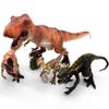 BIROHOSR Dinosaur Playset with 14" Indominus Rex & 8 Detailed Dino Figures - Educational Toy for 3-8 Year Old Boys Girls (4 PCS Orange Indominus Rex) view 4
