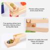 Pongnas Wooden Marble Run Construction Toy STEM Learning Building Blocks for Kids with Pine Wood Track Maze Game for Parent Child Interaction view 3