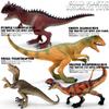 BIROHOSR Dinosaur Playset with 14" Indominus Rex & 8 Detailed Dino Figures - Educational Toy for 3-8 Year Old Boys Girls (8 PCS Movable Jaw Dino) view 3