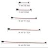 10pcs 3pin Servo Extension Cable Wire Cord Female to Male RC Connectors Connection(10PCS 30CM) Air Conditioning(10PCS 60CM) view 2