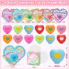 24 Pack Valentines Day Cards with Heart Squeeze Stress Balls for Kids School, Classroom Valentines Day Gifts for Kids, Valentines Party Favors Exchange Gift for Boys Girls view 2