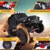JWXTOYGDCN 1:10 Scale RC Rock Crawler 4x4 - Hobby Grade All-Terrain RC Truck with Carbon Fiber Frame, All-Metal Gearbox, Waterproof ESC, 2.4GHz for Adults & Teens (Red) view 3