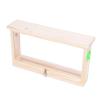Aramox Bee Breeding Box, Acrylic Beehive Observation Box with Dual Transparent Panels, Ideal for Educational Beekeeping and Clear Bee Activity Monitoring view 2