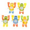 DECHOUS 5pcs Wind-up Somersault Animal for Creative Clockwork Playthings with Vivid Designs Enhance Recognition and Motor Skills Fun Educational Entertainment Plaything view 1