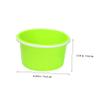 Abaodam 4pcs Small Plastic Beach Buckets Multifunctional Sand Pails with Comfortable Handles for Outdoor Beach Backyard Play and Sandcastle Building view 2