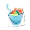 Uonlytech Beach Sand Soft Sand Digging Tools for Boys and Bright Outdoor Playthings for Summer Pool Yard Snow Promotes Creativity and Coordination view 2