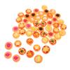 Vaguelly 10PCS Resin Miniature Egg Tart Realistic Dollhouse Dessert Accessories for Pretend Cooking Play and DIY Micro Landscape Food Projects view 1