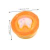 Vaguelly 10PCS Resin Miniature Egg Tart Realistic Dollhouse Dessert Accessories for Pretend Cooking Play and DIY Micro Landscape Food Projects view 2