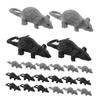 Abaodam 24pcs Realistic Fake Mouse Halloween Party Props Lifelike Simulated Rat Prank for Creepy Decorations Indoor Outdoor Fun Interaction view 1
