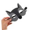 Abaodam 15pcs Wolf Masks Half Face Animal Masquerade Costume Accessories Breathable Nonwoven Fabric with Elastic Straps for Jungle Theme Parties Preschool Performances view 4