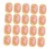 BESPORTBLE 50pcs Miniature Resin Bread Models for DIY Craft Accessories Artificial Mini Bread Decorations for Kitchen Display Simulation Dessert and Bakery Props Creative Tiny Food for view 1
