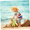 Abaodam 7 Pcs Beach Sand for Safe Smooth-Edged Sand-Digging Tools Creative Plaything Seaside Outdoor view 3