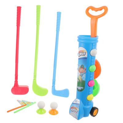 BESPORTBLE Mini Golf Set Lightweight Plastic Clubs Outdoor Garden for Boys Play Activity Physical Development and Patience