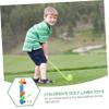 BESPORTBLE Mini Golf Set Lightweight Plastic Clubs Outdoor Garden for Boys Play Activity Physical Development and Patience view 3