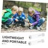 Abaodam 10 Sets Transparent Insect Observation Tubes Portable Clear Bug Collection Containers for Camping Hiking Nature Study with Viewing for Crickets Beetles Butterflies Ecological view 3