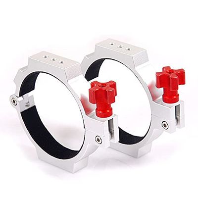 80mm Tube Rings (Pair) Astronomical Telescope Accessories