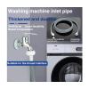 1pc Washing Machine inlet Pipe Kit, Explosion-proof fiber layer PVC material, suitable for six-thread interface(2M) view 4