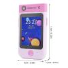 Oreilet Kids Smart Phone Toy, 2.8 Inch Touch Screen 1080P Flip Camera with Music Video Player for Toddlers Travel Entertainment (Light Pink) view 3