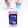 Oreilet Kids Smart Phone Toy, 2.8 Inch Touch Screen 1080P Flip Camera with Music Video Player for Toddlers Travel Entertainment (Light Pink) view 4