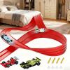 Race Car Track | Cool Racing Vehicles Building Play - Car Track Toy | for Boys Birthday Christmas Home Travel School Kindergarten view 3