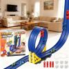 Kids Car Track,Cool Transporter Toys | Boys Race Track,for Boys Birthday Christmas Home Travel School Kindergarten view 3