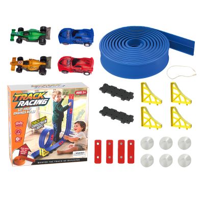 Car Track for Kids, Cool Transporter Toys, Boys Race Track, for Boys Birthday Christmas Home Travel School Kindergarten