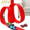 Kids Race Track Set - Cool Transporter Toys - Car Track Toy | for Boys Birthday Christmas Home Travel School Kindergarten view 1