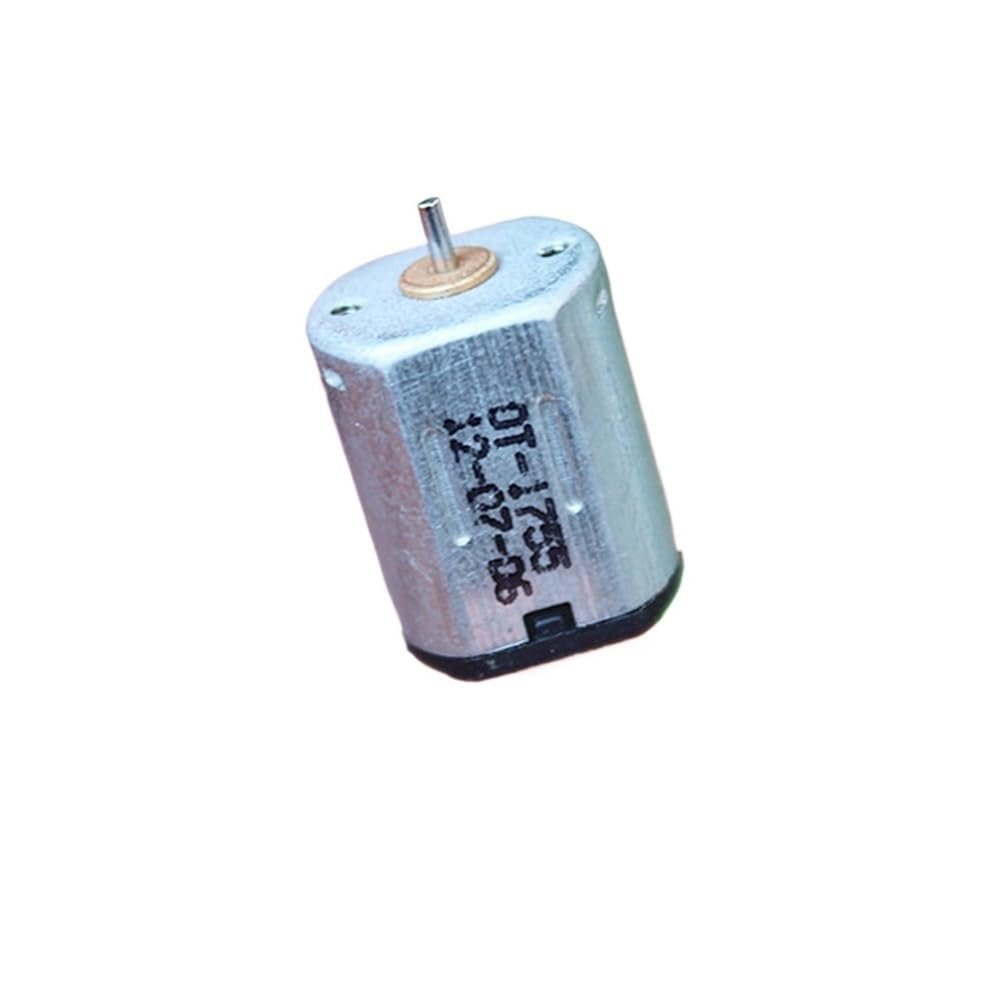 VUQLDHAYZ 2PCS Small N20 DC Electronic Starter 3V 3.7V 25000RPM High Speed 10mm*12mm Metallic Brush Electronic Starter Mute for Toy Car Model