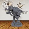 32mm Scale Fantasy Miniature Figurine for Dungeon Masters and RPG Gift, Unpainted Resin Monster with Treasure Base for TTRPG- Ideal for DND Miniatures & Tabletop RPG Game -Beholder(AS403) view 2