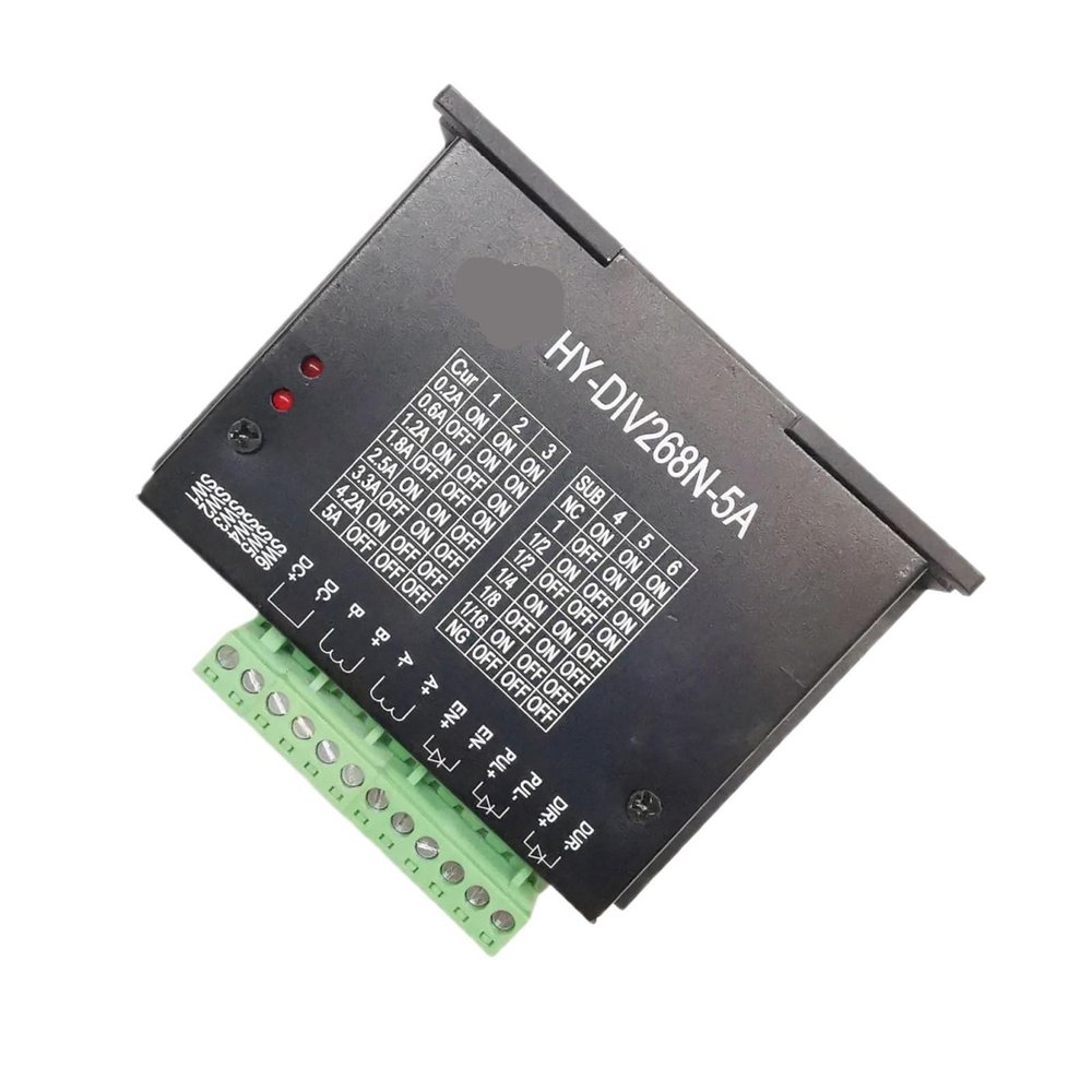 RSHVOBRRS 2 Phase TB6600 Chip Hybrid Stepper Electronic Starter Driver CNC Engraving Machine HY-DIV268N-5A DC 12-48V