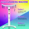 Catch Stick Arcade Game Machine - Coin Operated for Kids & Adults, Fun Reflex Test for Family Game Night, Parties, Carnivals and Bars (White) view 4