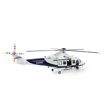 ZFQSEXTWT 1 32 Scale Fit for Air Force Police AW139 Helicopter Military Aircraft Model Alloy Airmodel Ornament Toy Series Hobby Playgame Kit
