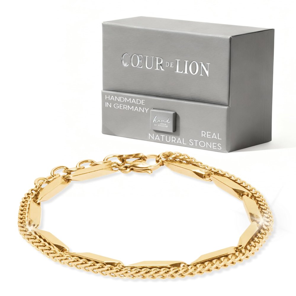 Coeur De Lion Bracelet Twisted Layers gold