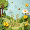 30 Pcs Felt Bees for Crafts Cute Pom Pom Bees Small Felt Craft Balls Mini Bees Figures for Decorations DIY Supplies Felt Applique Kits view 3