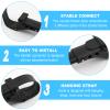 3pcs Stroller Connector with 2pcs Stroller Hook,Adjustable and Easy to Install,Baby Stroller Connector for Twins Outdoor Use  view 4