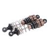 2Pcs Hydraulic Front Shock Absorber, RC Front Shock Absorbers for 18/110/ Speed Car Truck Off Road Vehicle, Aluminum Alloy Shock Absorber with Preload, Reduces view 2