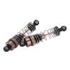 2Pcs Hydraulic Front Shock Absorber, RC Front Shock Absorbers for 18/110/ Speed Car Truck Off Road Vehicle, Aluminum Alloy Shock Absorber with Preload, Reduces view 4