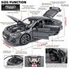 RZAPE 1:18 Audi RS7 Diecast Car,Pull Back Toy Model Cars,Remote Control Key Version Metal Toy Cars with Lights and Sounds,Gift for Children and AdultGray view 2