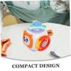 Beaupretty Montessori Busy Cube Educational Activity for Years Busy Ball for Hand-Eye Coordination Development Safe Reusable Plastic Plaything Enhancing Cognitive and Motor Skills view 3