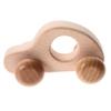 KOMBIUDA Wooden Car Lightweight Hand Grip Push for Grasp Training with Movable Wheels Safe Beech Wood for Sensory and Finger Exercise view 1