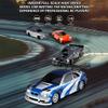 1/43 Scale Mini RC Drift Car, 2.4G 4WD Full Proportional Remote Control Sport Racing Car with 15KM/H High Speed & LED Lights, RC Electric Vehicle Toys for Adults view 2