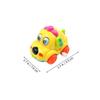 BESPORTBLE 3 Pcs Wind Up for Cartoon Dog Pattern Car Model Clockwork Playthings Abs Safe Boy Girl Pretend Play Development Random Color view 2