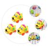 BESPORTBLE 3 Pcs Wind Up for Cartoon Dog Pattern Car Model Clockwork Playthings Abs Safe Boy Girl Pretend Play Development Random Color view 3