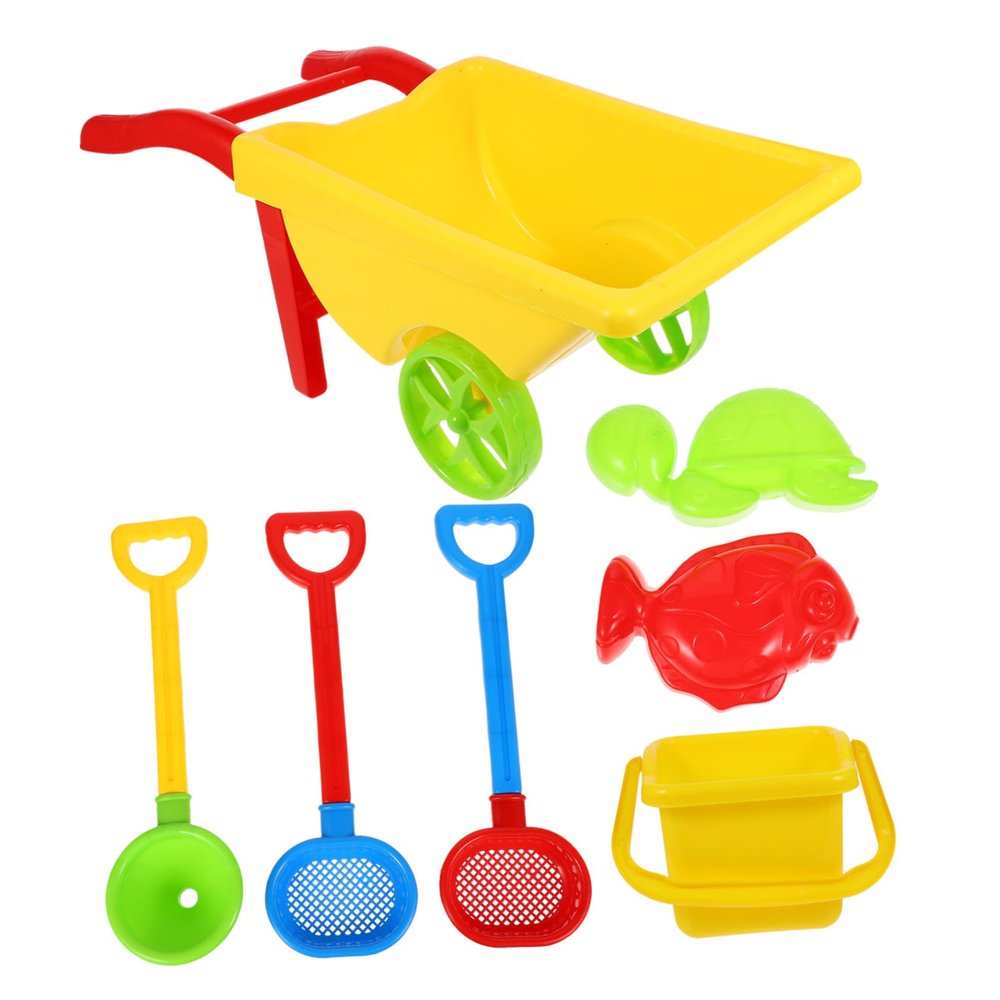 BESPORTBLE Beach Play Set Sand Kit for Boys and Safe Smooth Surface Interactive Outdoor Fun Accessories for Sandbox and Beach Activities