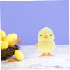 BESPORTBLE Cute Plush Wind-up Animal with Simple Mechanism Adorable Easter Basket Filler and Party Favor Lightweight and Clockwork Jumping Chick for Fun Celebration view 4