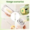 5 in 1 Bottle Cleaning Brush, Multifunctional Cup Cleaner Brush Set, 5 in 1 Bottle Cleaning Brush Set for Efficient Cleaning of Bottle Body, Neck, Straw, Seams & Lids view 3