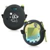 GeekShare Silicone Protective Case Compatible with Tamagotchi Uni, Cute Cartoon Black Cat in Starry Sky Design Cover Skin Shell (Solid Black) view 1