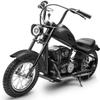 24V Electric Dirt Bike,250w Electric Motorcycle with LED Light,Up to 14MPH & 60 Minutes Continuous Motorbike for Kids,Boys,Teen,Black view 1